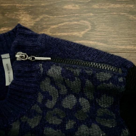 Rebecca Taylor Print Sweater - Picture 4 of 6